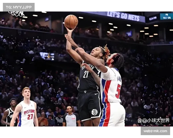 活塞杜伦关键勾手被盖：曼恩1分44秒封盖成为篮网逆转重要转折点